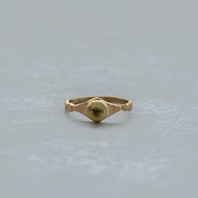 SURUME. Shave Stone Thin Ring［期間限定販売］