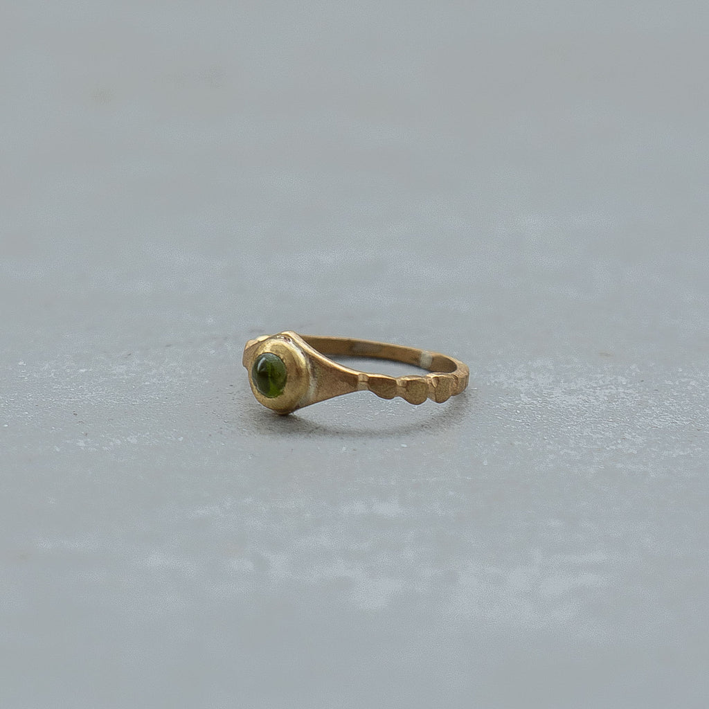 SURUME. Shave Stone Thin Ring［期間限定販売］