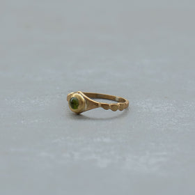 SURUME. Shave Stone Thin Ring［期間限定販売］