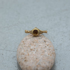 SURUME. Shave Stone Thin Ring［期間限定販売］