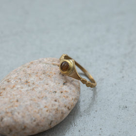 SURUME. Shave Stone Thin Ring［期間限定販売］