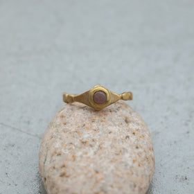 SURUME. Shave Stone Thin Ring［期間限定販売］