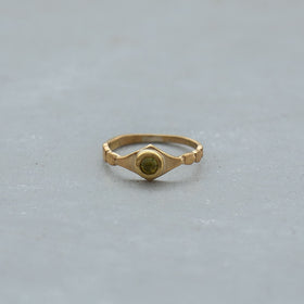 SURUME. Shave Stone Thin Ring［期間限定販売］