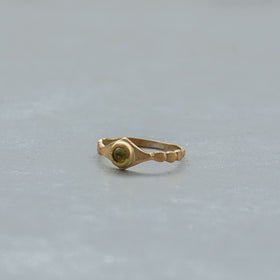 SURUME. Shave Stone Thin Ring［期間限定販売］