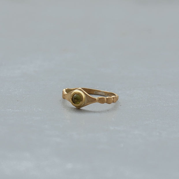 SURUME. Shave Stone Thin Ring［期間限定販売］