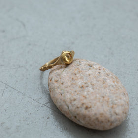 SURUME. Shave Stone Thin Ring［期間限定販売］
