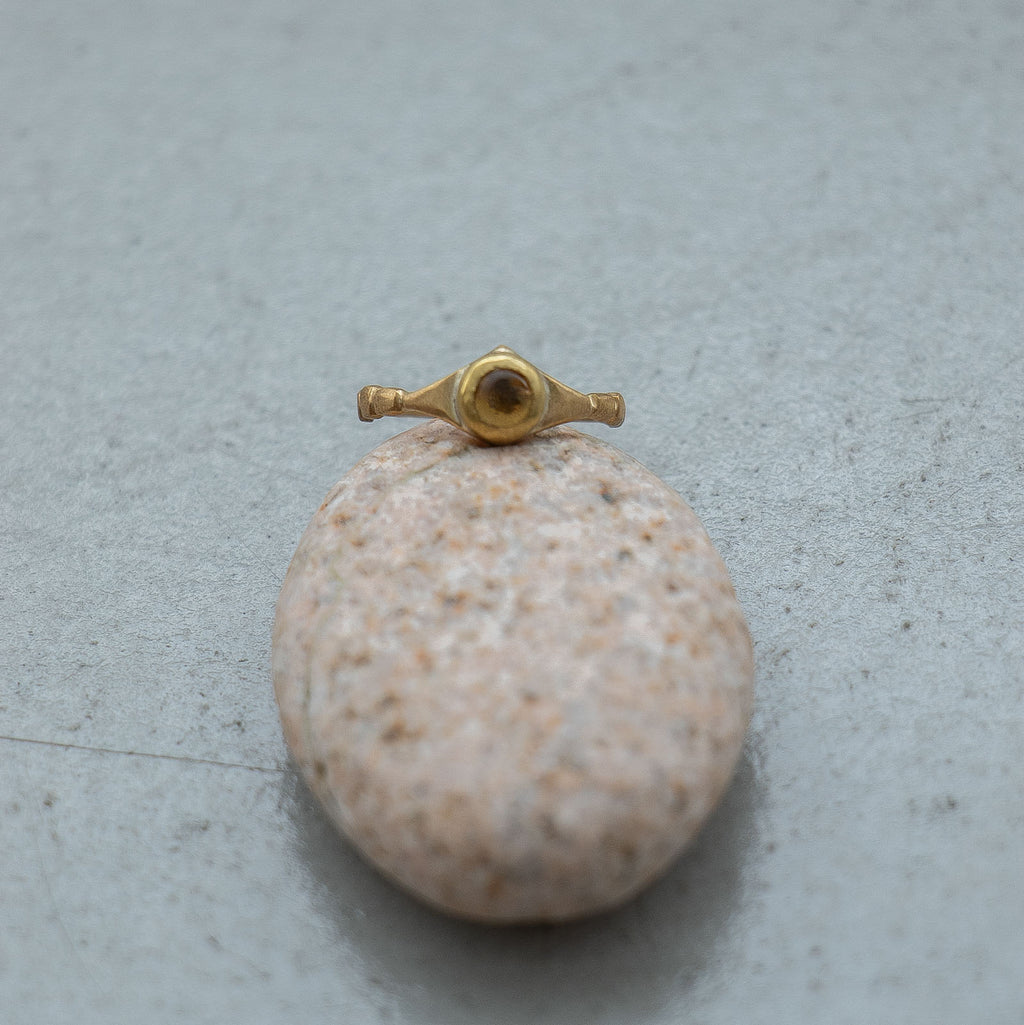 SURUME. Shave Stone Thin Ring［期間限定販売］