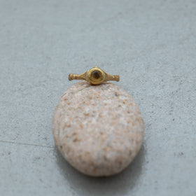 SURUME. Shave Stone Thin Ring［期間限定販売］