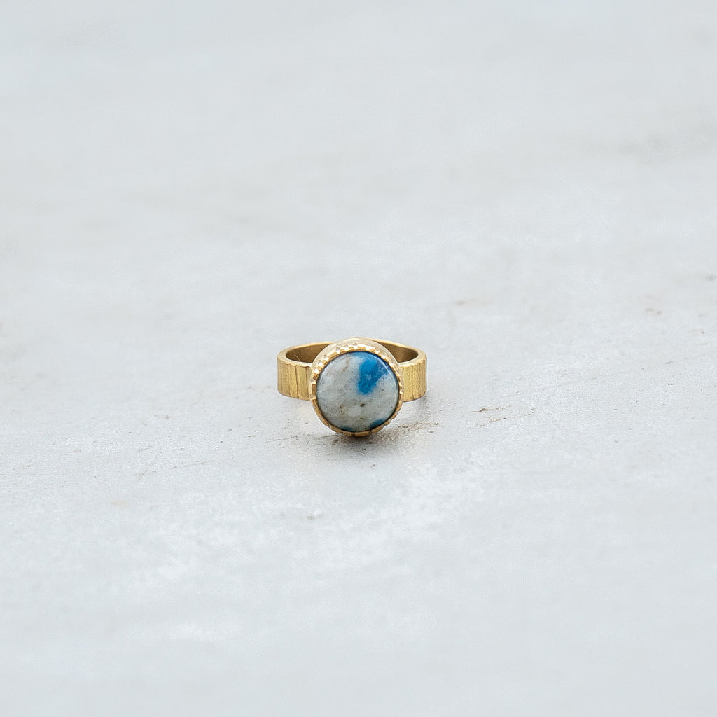 SURUME. Cutting Stone Ring