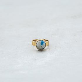 SURUME. Cutting Stone Ring