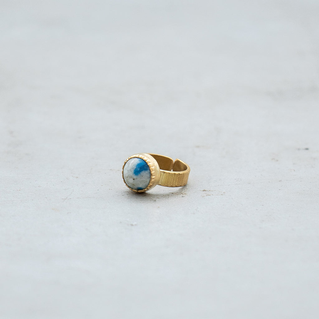 SURUME. Cutting Stone Ring