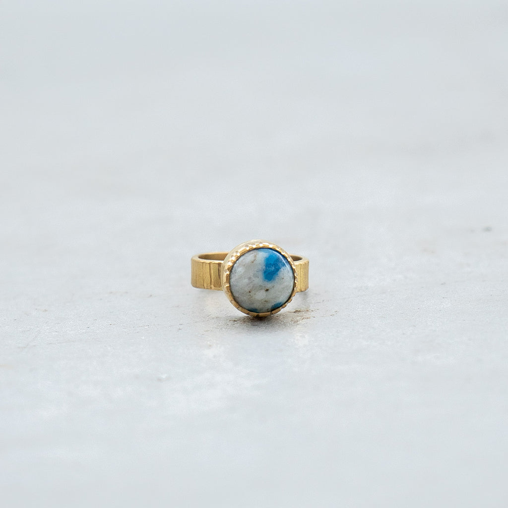 SURUME. Cutting Stone Ring