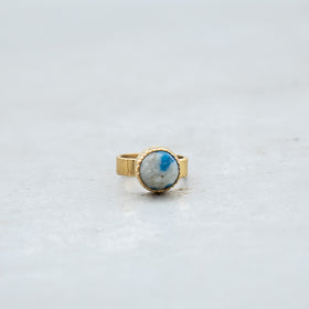 SURUME. Cutting Stone Ring