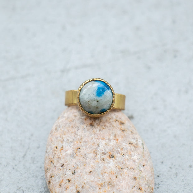 SURUME. Cutting Stone Ring