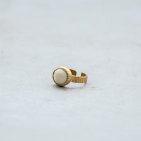 SURUME. Cutting Stone Ring