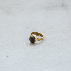 SURUME. Cutting Stone Ring