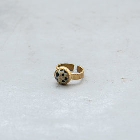 SURUME. Cutting Stone Ring