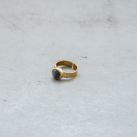 SURUME. Cutting Stone Ring