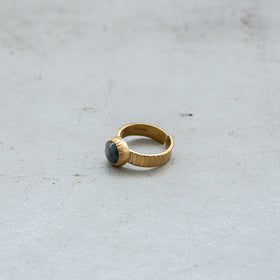 SURUME. Cutting Stone Ring