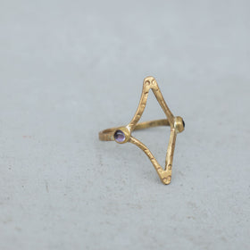 SURUME. Twinkle Stone Thin Ring［期間限定販売］