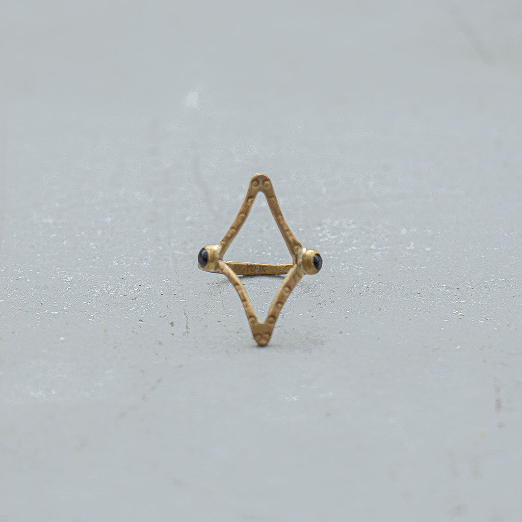 SURUME. Twinkle Stone Thin Ring［期間限定販売］