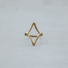 SURUME. Twinkle Stone Thin Ring［期間限定販売］