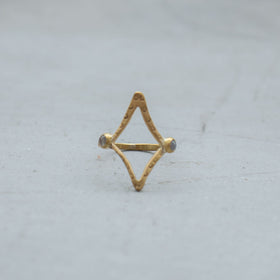 SURUME. Twinkle Stone Thin Ring［期間限定販売］