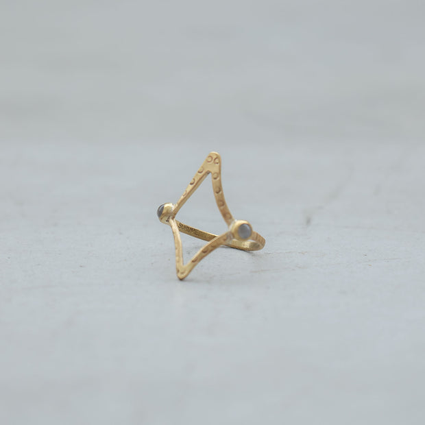 SURUME. Twinkle Stone Thin Ring［期間限定販売］