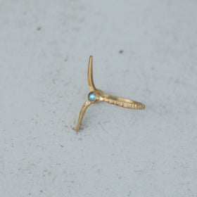 SURUME. Twinkle Stone Thin Ring［期間限定販売］