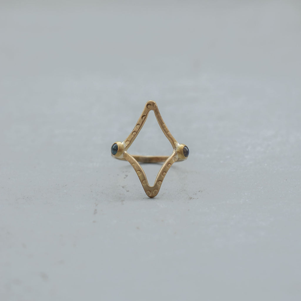 SURUME. Twinkle Stone Thin Ring［期間限定販売］