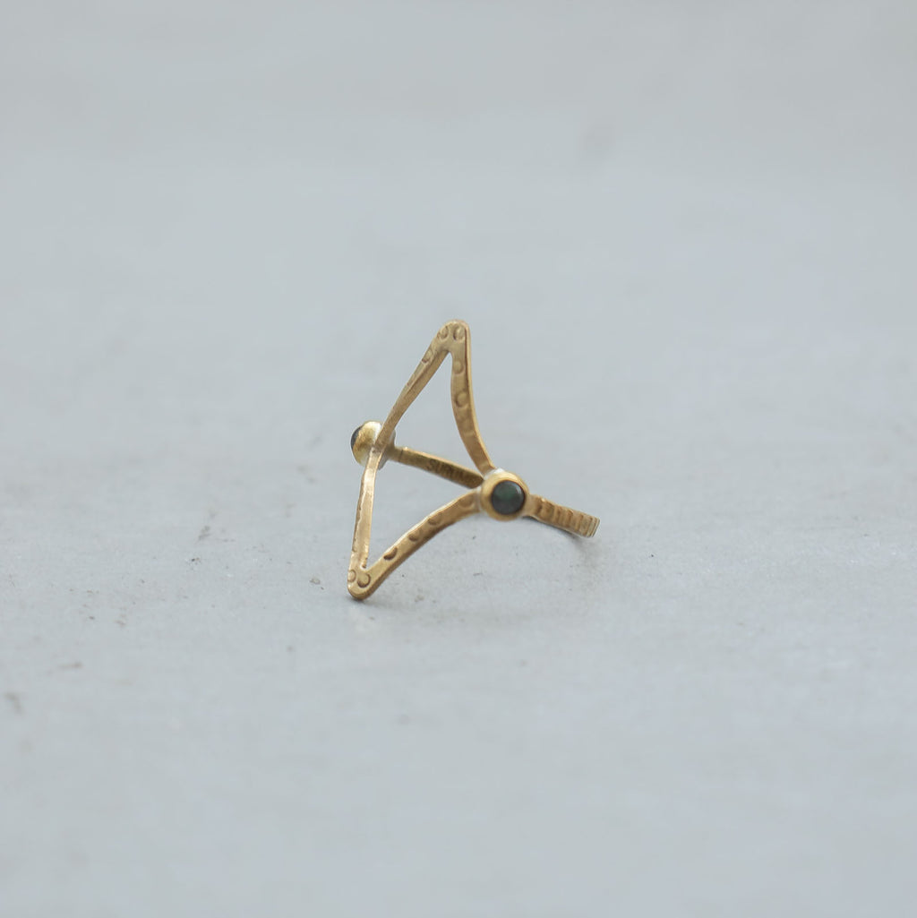 SURUME. Twinkle Stone Thin Ring［期間限定販売］