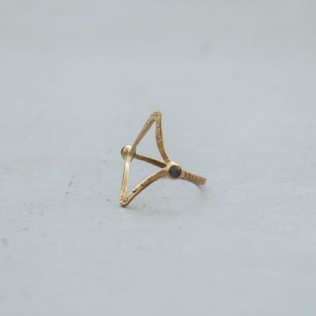 SURUME. Twinkle Stone Thin Ring［期間限定販売］