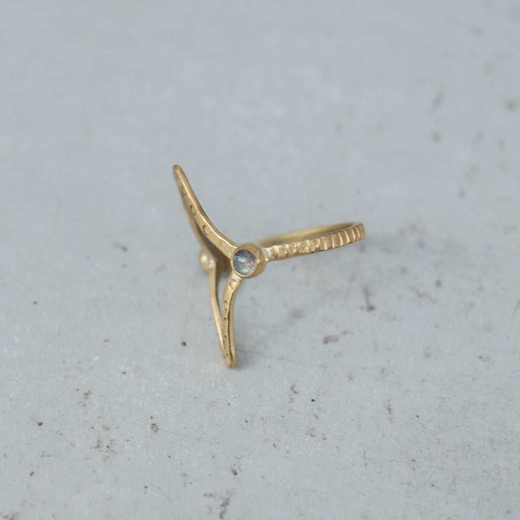 SURUME. Twinkle Stone Thin Ring［期間限定販売］