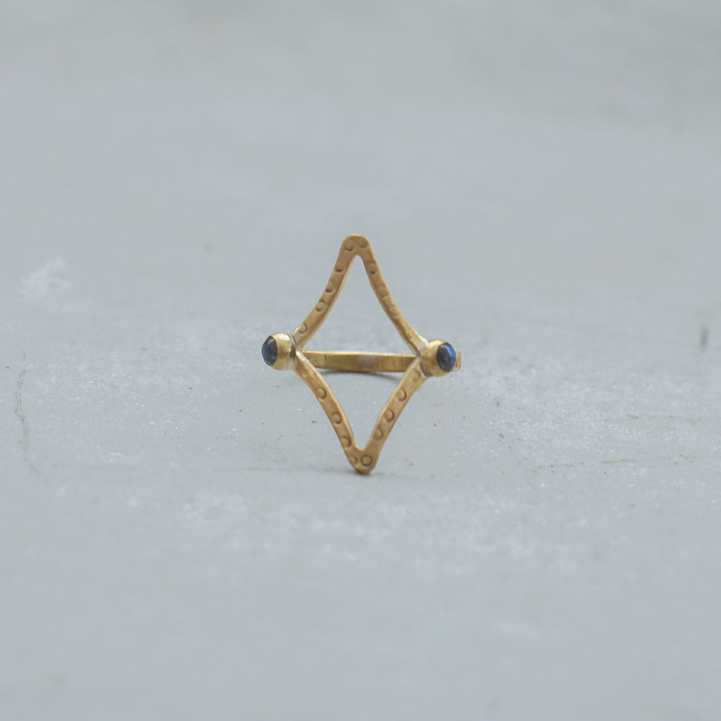 SURUME. Twinkle Stone Thin Ring［期間限定販売］