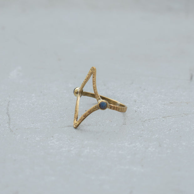 SURUME. Twinkle Stone Thin Ring［期間限定販売］