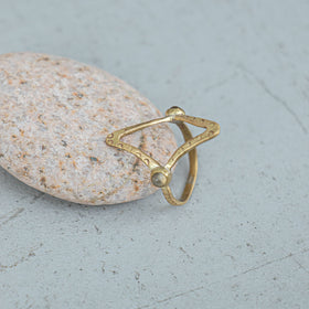 SURUME. Twinkle Stone Thin Ring［期間限定販売］