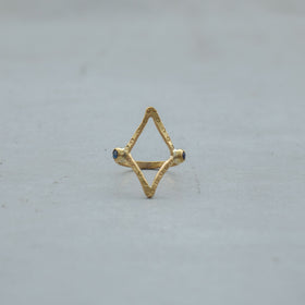 SURUME. Twinkle Stone Thin Ring［期間限定販売］