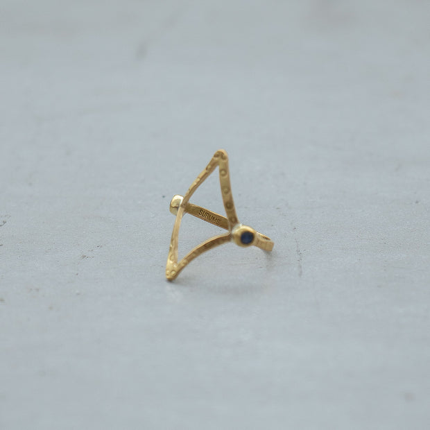 SURUME. Twinkle Stone Thin Ring［期間限定販売］