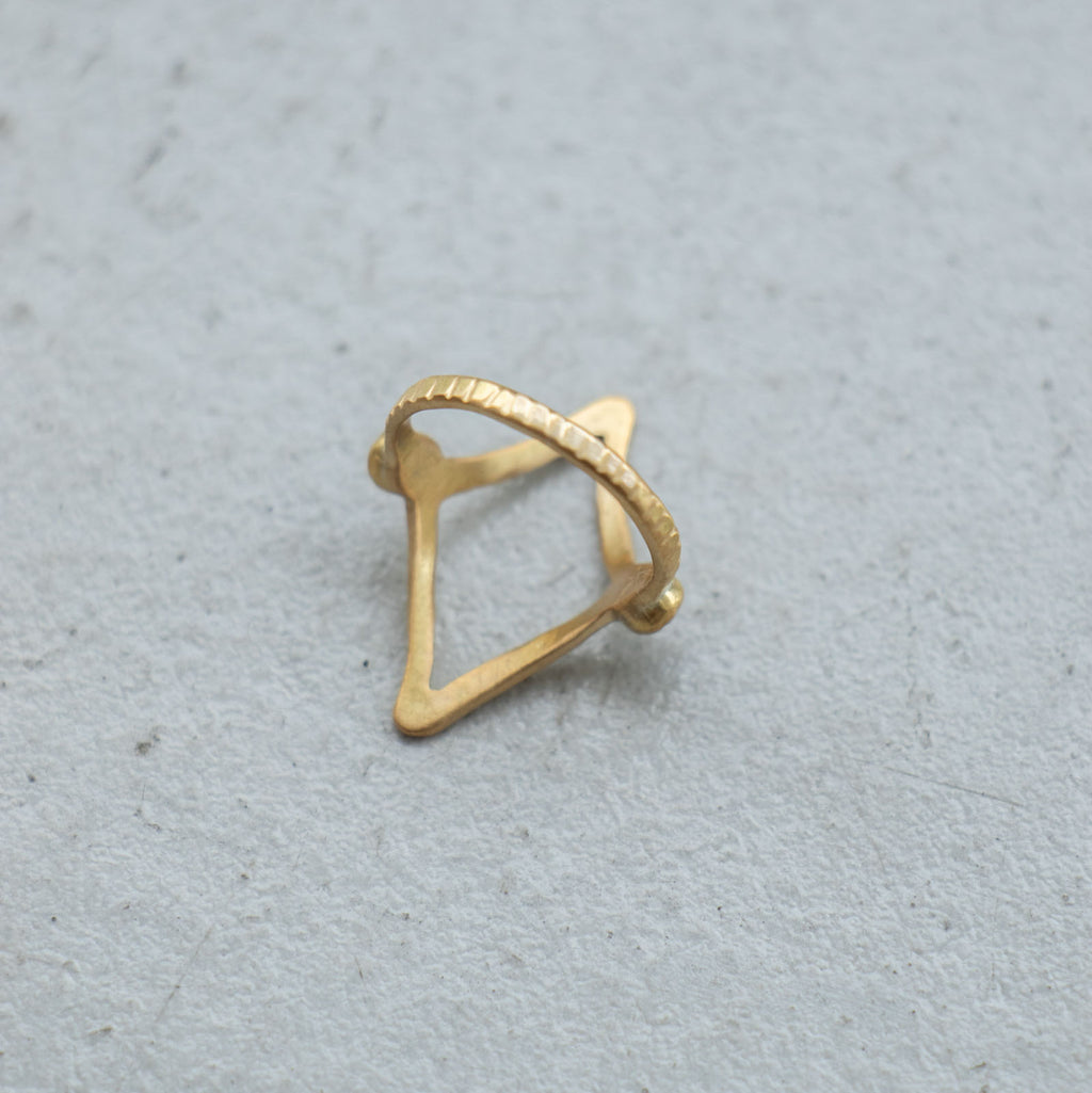 SURUME. Twinkle Stone Thin Ring［期間限定販売］