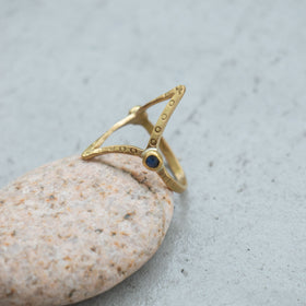 SURUME. Twinkle Stone Thin Ring［期間限定販売］