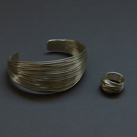accessories mau カレンシルバーバングル