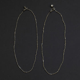 accessories mau カレンシルバーショートネックレス