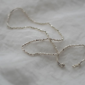 accessories mau カレンシルバーショートネックレス