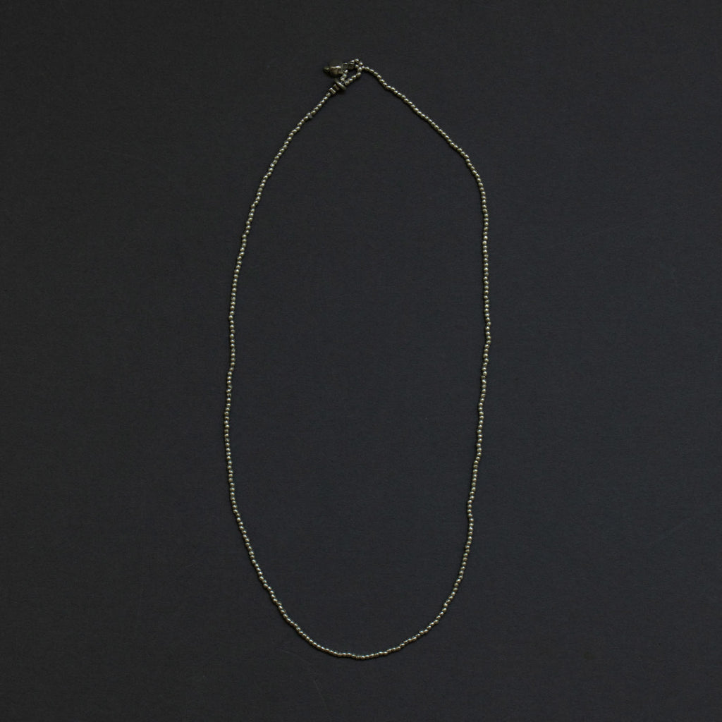 accessories mau カレンシルバーショートネックレス
