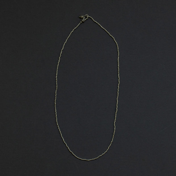 accessories mau カレンシルバーショートネックレス