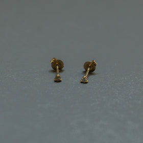 accessories mau ダイヤモンド 爪ありピアス