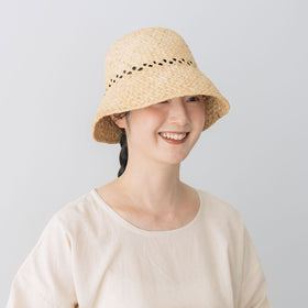 AMPIANA Raffia hat［期間限定販売］