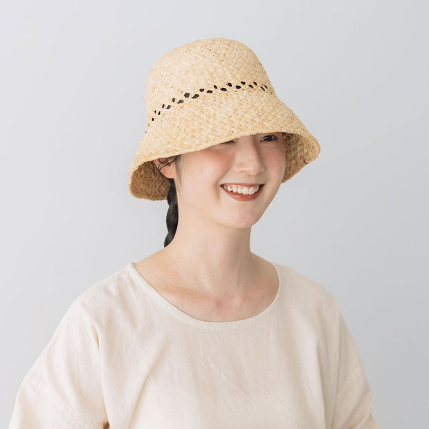 AMPIANA Raffia hat［期間限定販売］