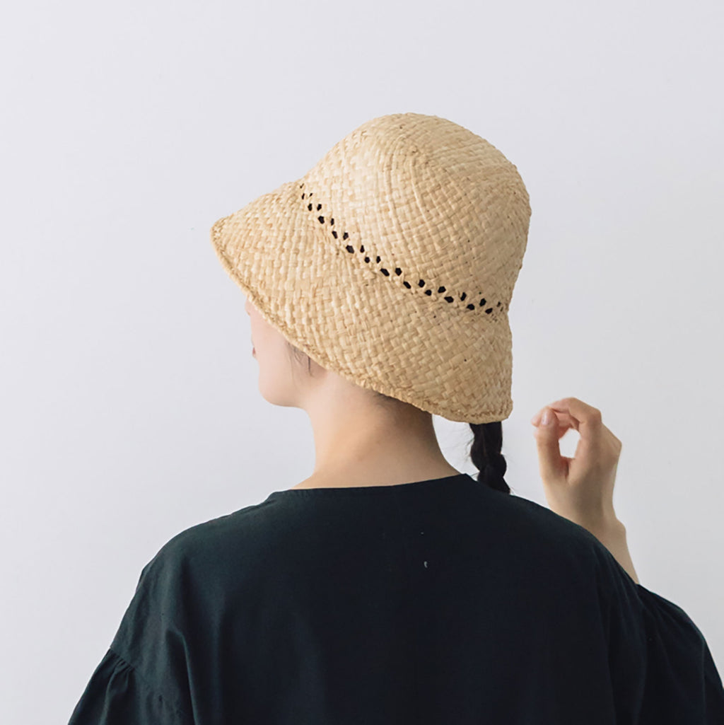 AMPIANA Raffia hat［期間限定販売］