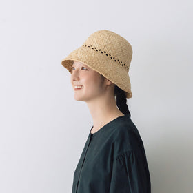 AMPIANA Raffia hat［期間限定販売］